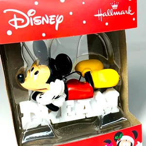 Hallmark Disney Mickey Mouse Dream Christmas Tree Holiday Ornament - Picture 1 of 6