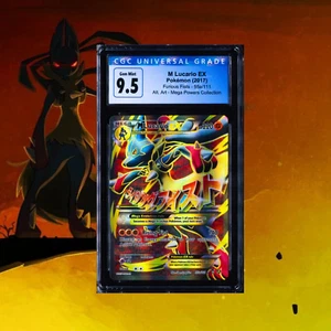CGC 10 M Lucario EX 2017 Furious Fists 55a/111 Alternate Art Pokemon Card psa - Picture 1 of 11