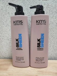 KMS Silk Sheen Shampoo & Conditioner 750ml /25.4 oz. Rare - Picture 1 of 1