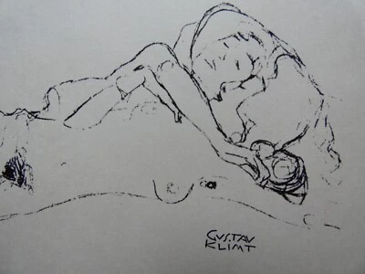 Gustav Klimt - Akt, 1910 - Bild 1 von 4