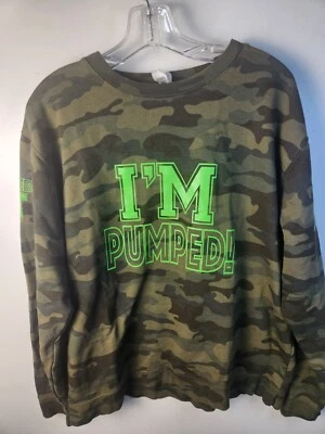 Independent Sweatshirt Men's Size L Multicolor Camouflage Print Long Sleeve - Image 1 of 4