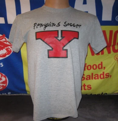 YOUNGSTOWN STATE University Penguins Soccer T Shirt Men's Medium NCAA YSU OHIO - Image 1 of 4
