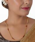 Bollywood Indian Red Gold Plated Short Womens Chain Necklace