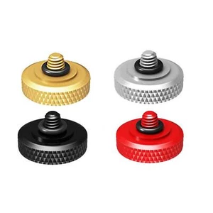 Brass Concave Shutter Release Button Rubber Ring for Fujifilm Leica Nikon Canon - Picture 1 of 27