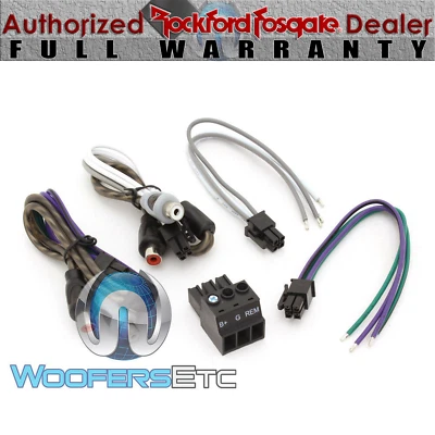 SET OF PLUGS HARNESSES INPUT AND OUTPUT FOR M5-800X4 ROCKFORD FOSGATE AMPLIFIER