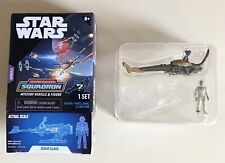 Star Wars Micro Galaxy Squadron Boba Fett and Nikto Speeder CHASE Series 5 Scout