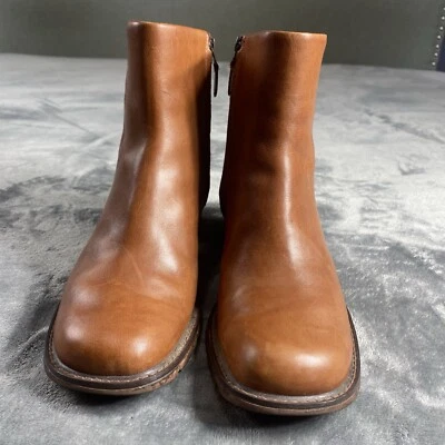 Timberland Botas Mujer 7M Cuero Marrón Chuka Tacones Inteligentes Confort De Colección Foto 1 de 4