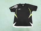 Umbro Medium Mens Black Green White Sports Jersey Shirt Top
