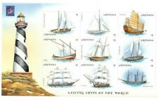 Grenada - 2001 - Sailing Ships - Sheet Of 9 - Mnh