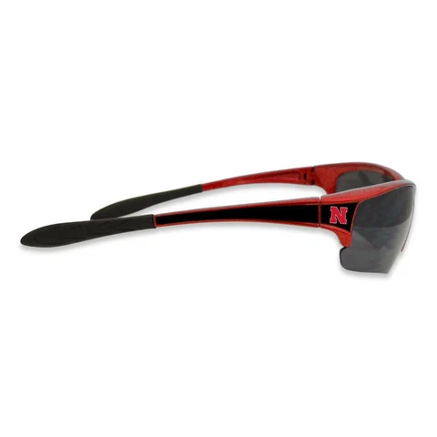 Nebraska Cornhuskers Red Mens Womens Unisex Licensed Sport Sunglasses NU S7RD Cover
