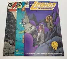LEGION OF SUPER-HEROES #1-3 DC COMIC RUN SET 1 2 3 1989 5 Years Later