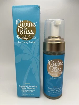 Limpiador facial espumoso Divine Bliss pomelo 5,2 fl oz nuevo en caja Foto 1 de 3