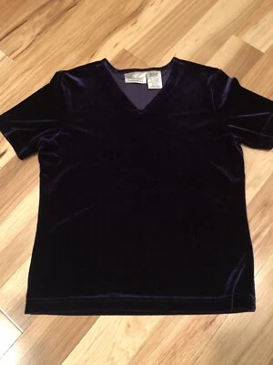 Camisa De Colección Terciopelo Manga Corta Talla S Grunge Años 90 Festival Rave Terciopelo Gótico Foto 1 de 2