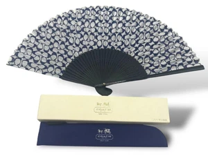 COACH Fans Folding Fan Sensu Japan w/ Box & Case - New - Picture 1 of 2