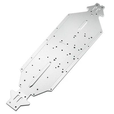 For Arrma Mojave 1/7 6s EXB Desert Truck Silver Aluminum 7075 Chassis - Image 1 of 4