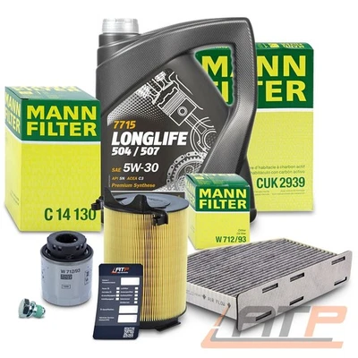 BESTPRICE, MANN-FILTER MANN INSPEKTIONSPAKET FÜR AUDI A3 SEAT SKODA SUPERB VW GOLF 5 6 PASSAT 1.4 TSI
