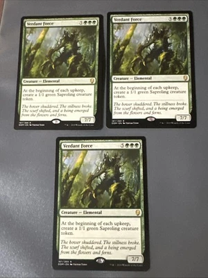 Verdant Forces X3 Dominaria NM Condition See Front/back Pics - Image 1 of 4