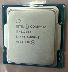 Intel Core i7-11700T 1.4GHz Processor 8-Core Socket LGA1200 SRKNT - Picture 1 of 2