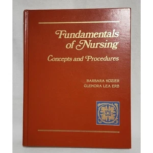 Fundamentals of Nursing 1979 by Barbara Kozier Textbook - Nursing Education - Picture 1 of 13