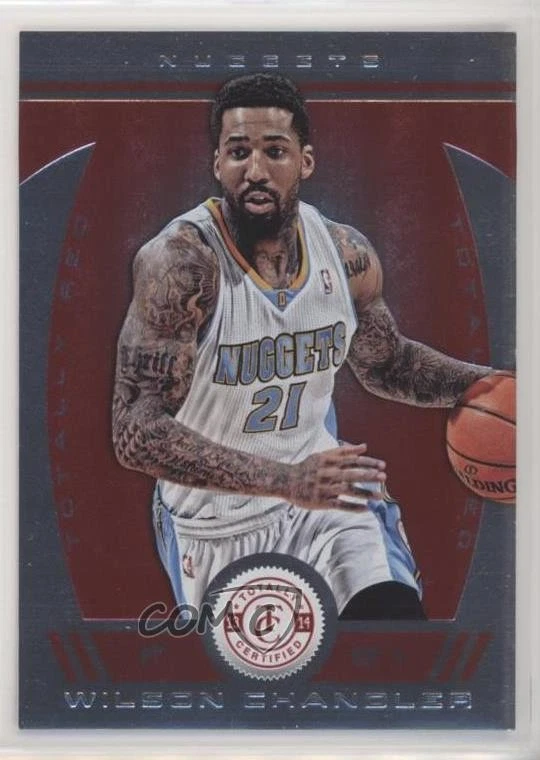 2013-14 Totally Certified Totally Red /99 Wilson Chandler #190 - Image 1 of 2