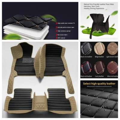 Fit For Hyundai Sonata Car Floor Mats all weather waterproof Auto Carpets liners Foto 1 de 4