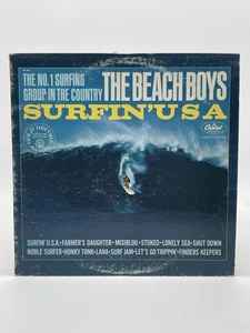 THE BEACH BOYS SURFIN' USA 12" LP VG+ VINYL RECORD CAPITOL REISSUE LA PRESSING - Picture 1 of 4