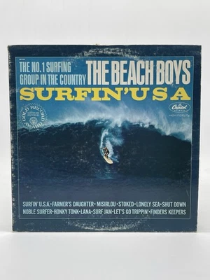 THE BEACH BOYS SURFIN' USA 12" LP VG+ VINYL RECORD CAPITOL REISSUE LA PRESSING - Image 1 of 4