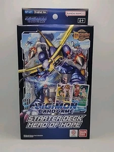 Digimon Hero Of Hope ST-21 Starter Deck Box NEW English - Picture 1 of 2
