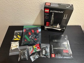 LEGO Architecture 21033 Chicago 100% Complete W/Box & Instructions 