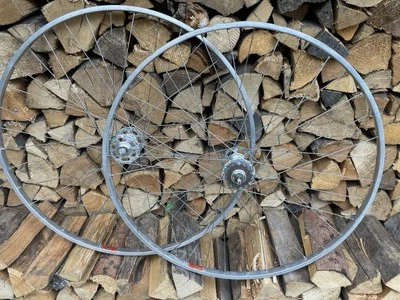 NOS Campa Record "PISTA" Hochflansch Laufradsatz mit Mavic Felge - Bild 1 von 4