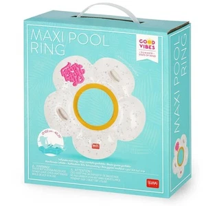 LEGAMI AUFBLASBARER XXL MAXI SCHWIMMRING DAISY BLUMEN NEU OVP - Bild 1 von 2