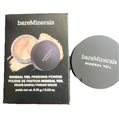 BareMinerals Mineral Veil Finishing Powder  .75g / .03oz NIB - Image 1 of 2