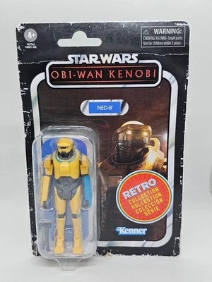 Figurine NED-B Retro Collection, Star Wars Obi-Wan Kenobi, Kenner 2022, 9,5 cm - Photo 1/2