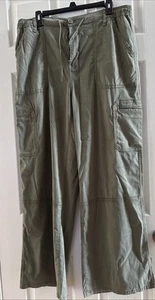 Juniors' SO® High Rise Cargo Wide Leg Pants Size XL - Imagen 1 de 5
