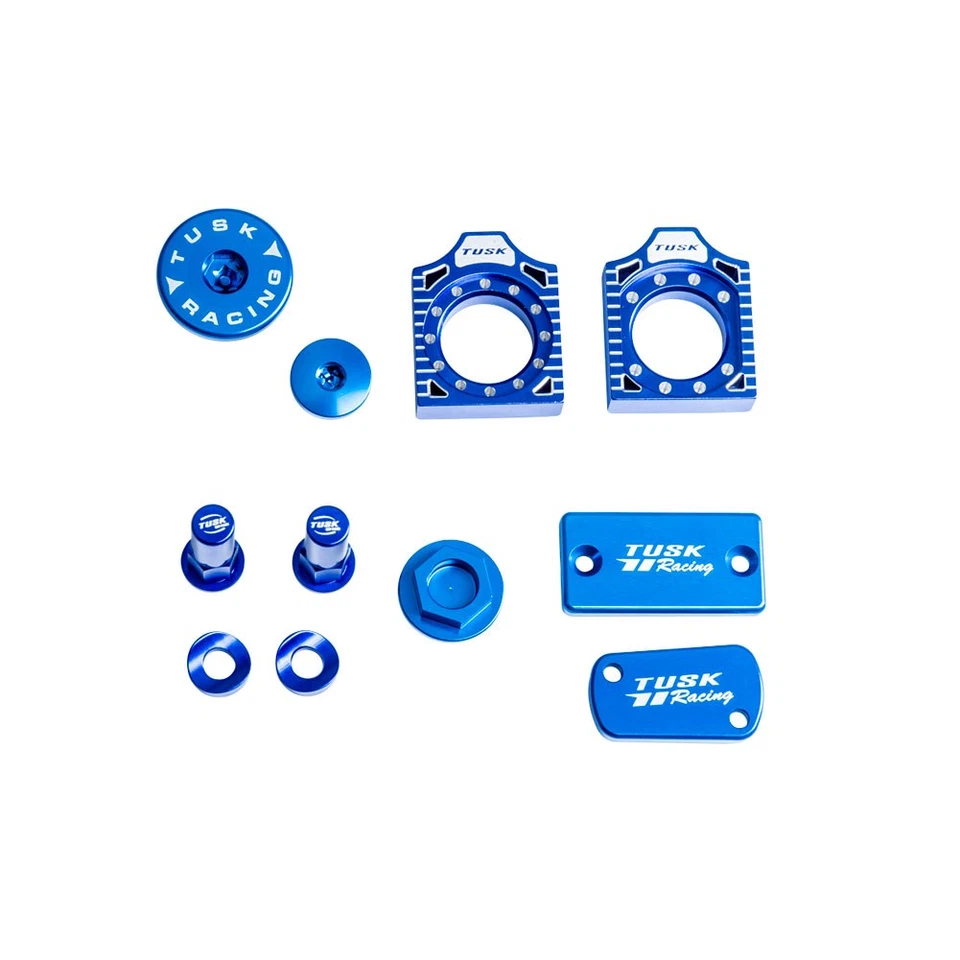 Tusk Billet Dress Up Bling Kit Blue For KAWASAKI KX125 2003-2005 KX250 2003-04 - Image 1 of 1