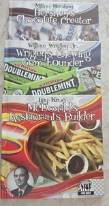 Hershey's Wrigley's McDonald's Food Dudes 3 Lot Books - Bild 1 von 9