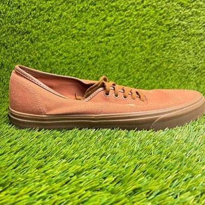 Vans Authentic Mens Size 12 Brown Gum Athletic Skateboard Walking Shoes Sneakers - Image 1 of 4