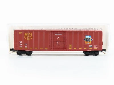 N Scale Micro-Trains MTL 27210 WC Wisconsin Central MR 60th 50' Boxcar #26173 - Image 1 of 4