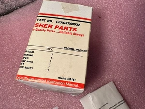 KIT RIPARAZIONE VALVOLE FISHER RPACKX00022 - Foto 1 di 3