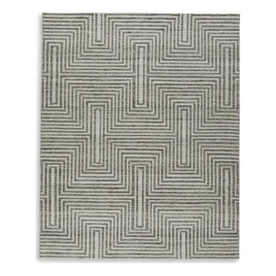 Alfombra Signature Design by Ashley Jossen marfil y gris 8x10 Foto 1 de 4