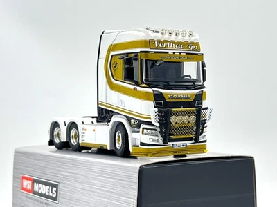 Scania S highline CS20H 6x2 tag axle "Verlhac TPS" WSI truck models 1:50 scale - Image 1 of 4