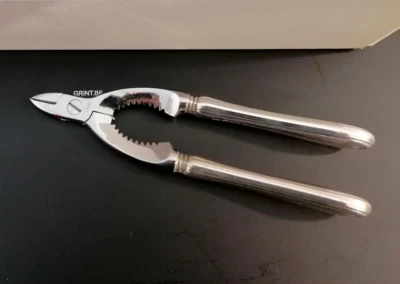 STANCAMPIANO ARGENTERIA, pinza da champagne in argento - Immagine 1 di 4