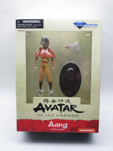 Diamond Select Toys Avatar: The Last Airbender Aang Action Figure (Season 1) Cover