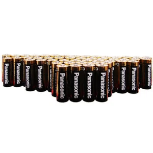 Panasonic Alkaline Size "AA" Plus Power 1 box = 48 batteries Blister Box - Picture 1 of 2