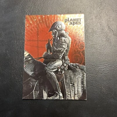Jb6b Planet Of The Apes Foil Embossed Topps 2001 F10 - Image 1 of 2