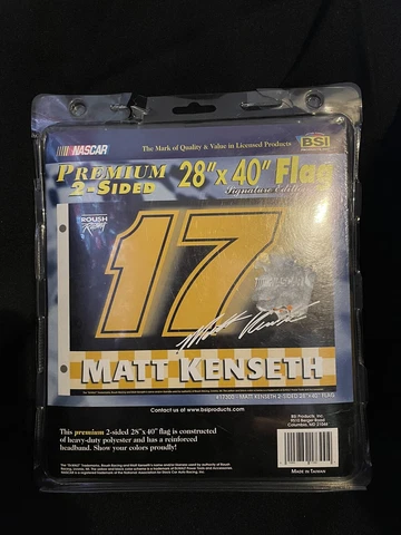 Nascar Matt Kenseth  #17 Flag/Banner 28x40 BSI Premium 2-sided Cover