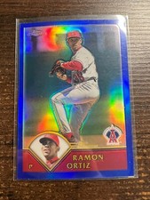 A119,033 - 2003 Topps Chrome Refractors #168 Ramon Ortiz/699