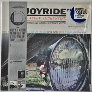BLUE NOTE- PATHE CADRE ROUGE DMM 1985 STANLEY TURRENTINE "Joyride" OBI SEALED - Picture 1 of 2