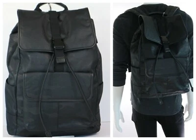 Mochila de nailon Fossil Buckner para hombre en negro Foto 1 de 4