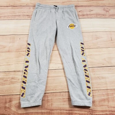 Pantalones deportivos grises extra grandes de Los Angeles Lakers juveniles de baloncesto para niños 18/20 Foto 1 de 4
